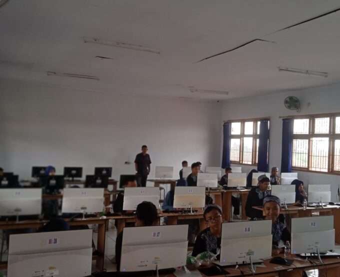 SMPN 1 Singaparna Selenggarakan ANBK Tahun 2025